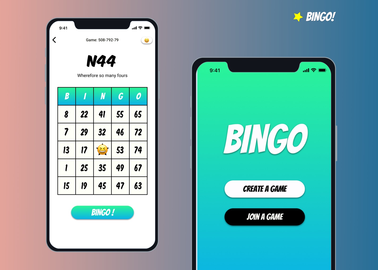 Let's Go Bingo App