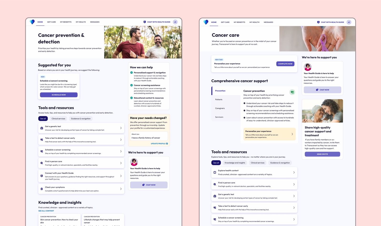 Cancer Care benefit hub case study