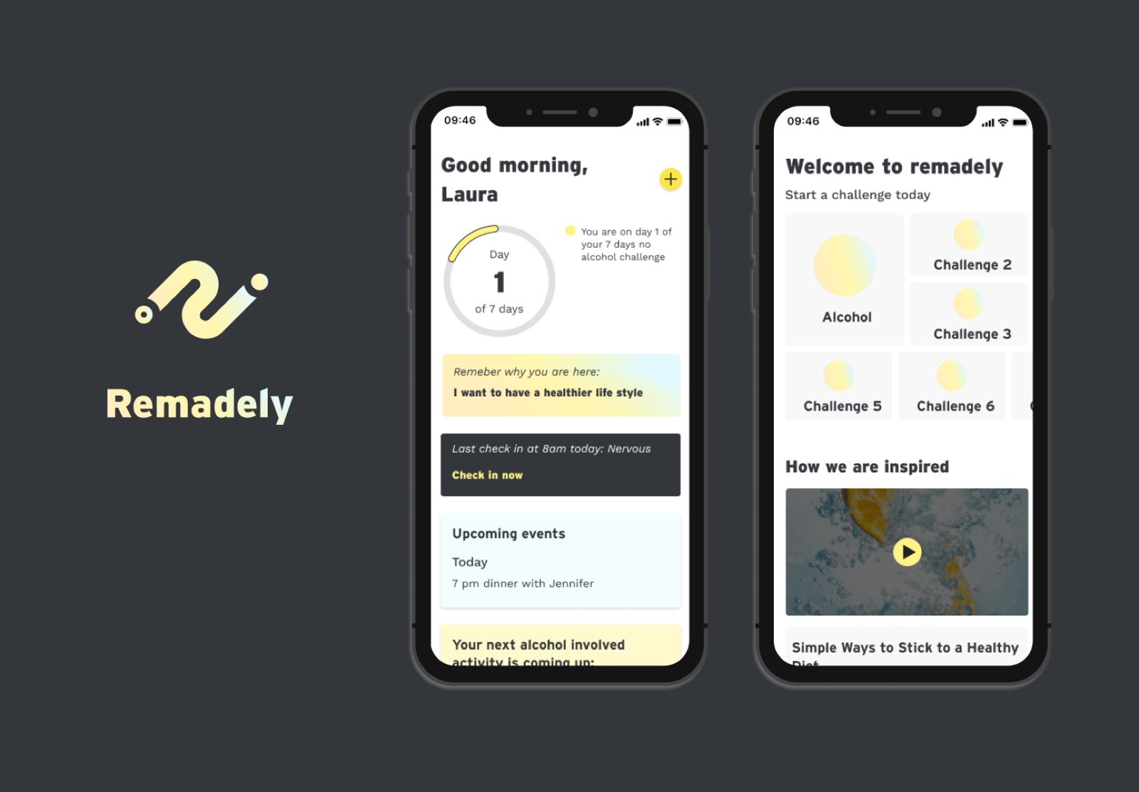 The Remadely app