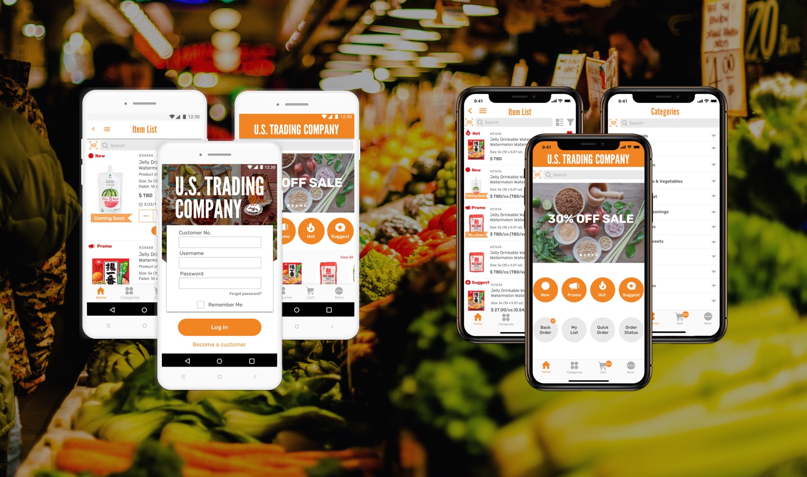 U.S. Trading Company App